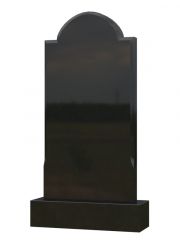 Памятник №001 из черного гранита